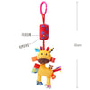Baby Music Box Rotary Mobile Crib Bed Clockwork Movement Mobile Musical Newborn Bell Crib Holder Arm Bracket Wind-up rattle toys