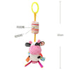 Baby Music Box Rotary Mobile Crib Bed Clockwork Movement Mobile Musical Newborn Bell Crib Holder Arm Bracket Wind-up rattle toys